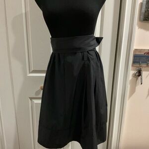 Express Black A-Line Skirt